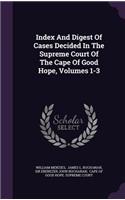 Index and Digest of Cases Decided in the Supreme Court of the Cape of Good Hope, Volumes 1-3