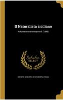 Naturalista siciliano; Volume nuova serie