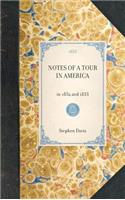Notes of a Tour in America