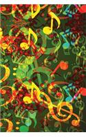 Music Storm Notebook: 150 page Notebook Journal Diary