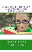 Discurso en defensa del talento de las mujeres