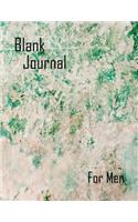 Blank Journal For Men: Blank Doodle Draw Sketch Books