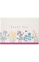 Thank You Notes Sparkly Garden