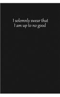 I solemnly swear that I am up to no good