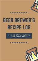 Beer Brewer's Log