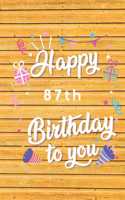 Happy 87th Birthday