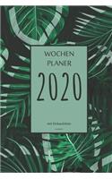 Wochenplaner 2020 mit Einkaufsliste