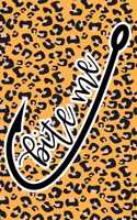 Bite Me: Leopard Print Sassy Mom Journal / Snarky Notebook