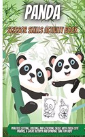 Panda Scissor Skills Activity Book