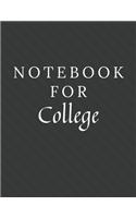 Notebook For College