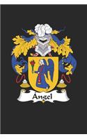 Angel: Angel Coat of Arms and Family Crest Notebook Journal (6 x 9 - 100 pages)