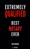 Notebook for Notaries / Notary: awesome handy Note Book [120 blank lined ruled pages]
