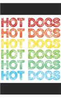 Hot Dogs Notebook