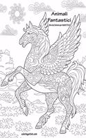 Animali Fantastici Libro da Colorare per Adulti 3 & 4: (34 Animali Fantastici)
