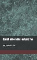 Somali V1 Verb Lists Volume Two: Second Edition