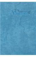 Vincent: Petit Journal Personnel de 121 Pages Lignées Avec Couverture Bleue Avec Un Prénom d'Homme (Garçon): Vincent(27 Journal Prénom Homme A5 Ligné)