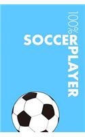 Womens Soccer Player Notebook: Blank Lined Womens Soccer Journal for Player and Coach