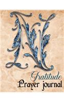 Gratitude Prayer Journal: Start with Positive Gratitude Diary for Greater Happiness in Just 5 Minutes a Day Letter N Design