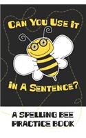 Can You Use It In A Sentence?: A Spelling Bee Practice Book