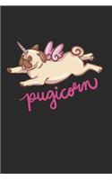 Pugicorn: Journal, Notebook