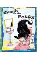 Skunk on the Potty