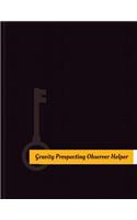 Gravity Prospecting Observer Helper Work Log: Work Journal, Work Diary, Log - 131 pages, 8.5 x 11 inches(Key Work Logs/Work Log)