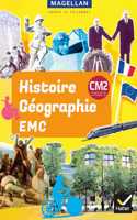 Magellan Histoire-Geographie-EMC CM2 Livre de l'eleve   2019