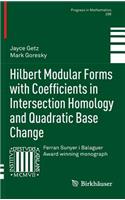 Hilbert Modular Forms with Coefficients in Intersection Homology and Quadratic Base Change