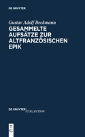 Gesammelte Aufsätze Zur Altfranzösischen Epik