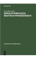 Sprachvergleich Deutsch-Französisch