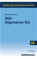 BGB - Allgemeiner Teil