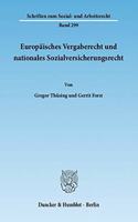 Europaisches Vergaberecht Und Nationales Sozialversicherungsrecht