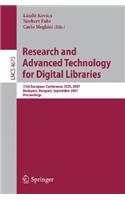 Research and Advanced Technology for Digital Libraries