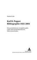 Karl R. Popper Bibliographie 1925-2004