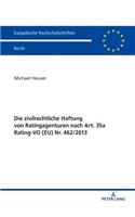 Die Zivilrechtliche Haftung Von Ratingagenturen Nach Art. 35a Rating-Vo (Eu) Nr. 462/2013