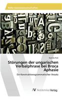 Störungen der ungarischen Verbalphrase bei Broca Aphasie