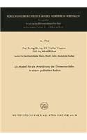 Ein Modell für die Anordnung der Elementarfäden in einem gedrehten Faden