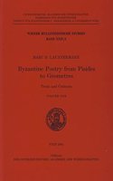 Byzantine Poetry from Pisides to Geometres