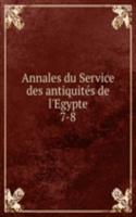 Annales du Service des antiquites de l'Egypte