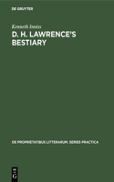 D. H. Lawrence's Bestiary: A Study of His Use of Animal Trope and Symbol