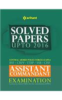 Solved Papers CPF Assistant Commandant Examination