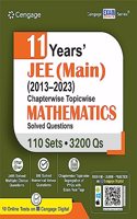 Jee (Main) Mathematics 11 Years' (2013-2023) Chapterwise Topicwise Solved Questions