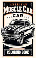 American Muscle Car Coloring book