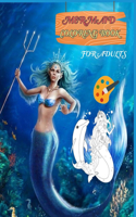Mermaid Coloring Books For Adult