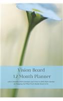 Vision Board 12 Month Planner, 12 Month 2020 Calendar, 5 Year 2020-2024 Calendar for Mapping Out What You're Really Meant to Do Create Simple Abundance Through Radical Transformation & Get Out of Your Own Way U
