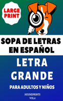 Sopa De Letras En Español Letra Grande Para Adultos y Niños (VOL.6)