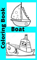 Boat Coloring Book