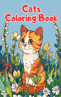 Cats Coloring Book