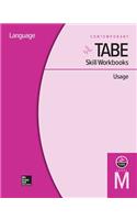 Tabe Skill Workbooks Level M: Usage - 10 Pack