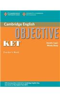 Objective KET Teacher's Book
